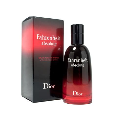 dior fahrenheit absolute 100ml eau de toilette intense spray|fahrenheit aftershave for men boots.